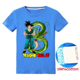 Anime Dragon Ball Summer Boys T Shirts Cartoon Cute Little Goku Match Girl Clothes Children Tops Kids T Shirt Shopee Malaysia - roblox dbz clothes