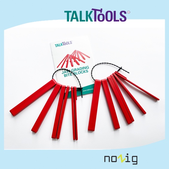 TalkTools Jaw Grading Bite Blocks for Oral Motor Therapy Autism