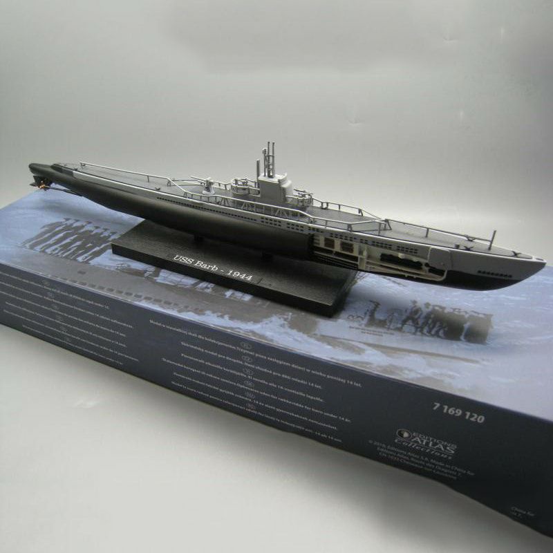 USS Bard 1944 Submarine Brand Atlas Diecast display model 1/350