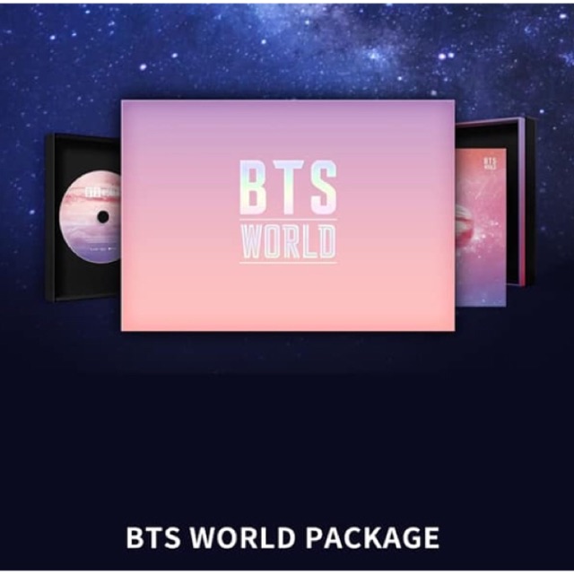 BTS World OST Album Limited Edition Package Shopee Malaysia