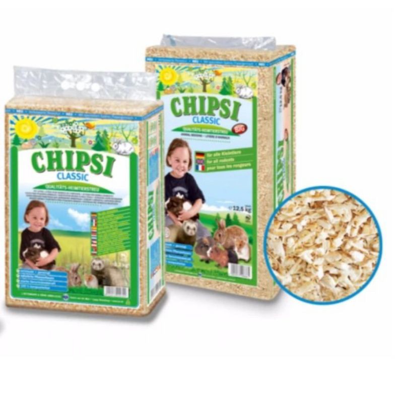 (Ready Stock) Chipsi Classic Hamster Bedding 3.2Kg 60L 4000cc