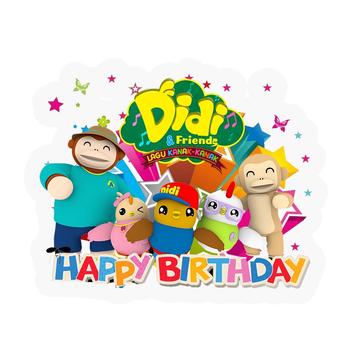 Gambar Didi And Friends Happy Birthday