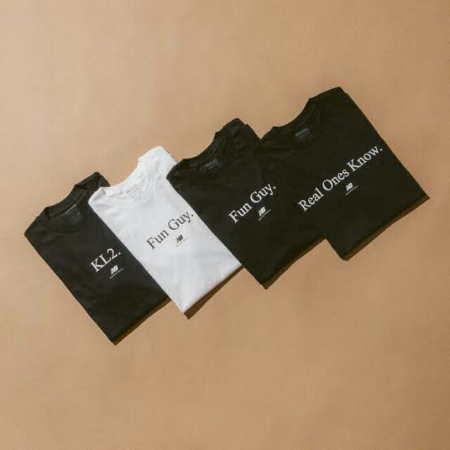 new balance kawhi leonard fun guy tee black