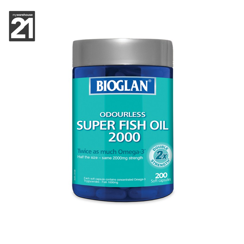 Bioglan Odourless Super Fish Oil 00mg 0 Capsules Shopee Malaysia