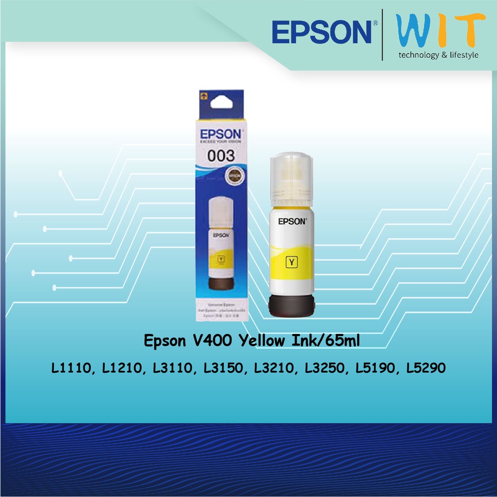 Epson V100 Black Ink /  V200 Cyan Ink / V300 Magenta Ink / V400 Yellow Ink