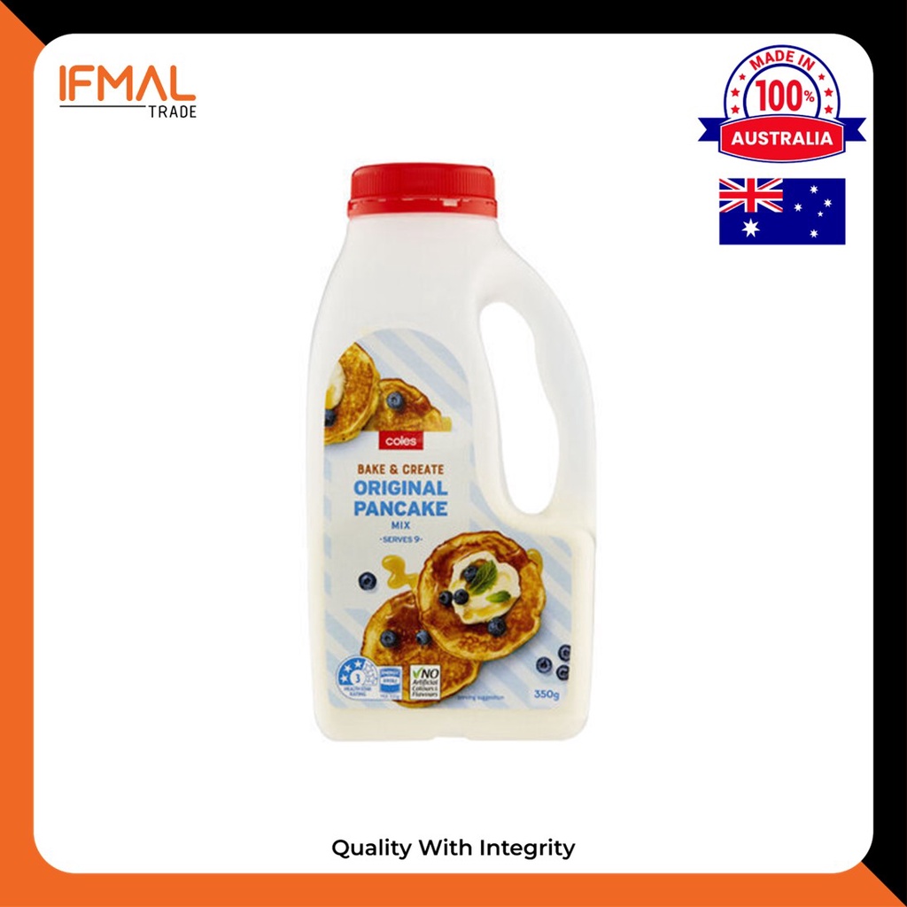 Coles Original Pancake Mix 350g Shopee Malaysia