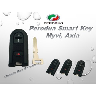 PERODUA MYVI AXIA ARUZ AND BEZZA SMART KEY 4 BUTTON  Shopee Malaysia