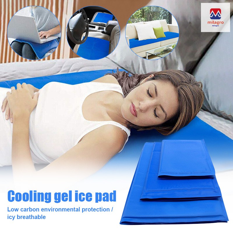 Cooling Mat Self-Cooling Gel Pad Portable Multifunctional for Improved Sleep Summer Home