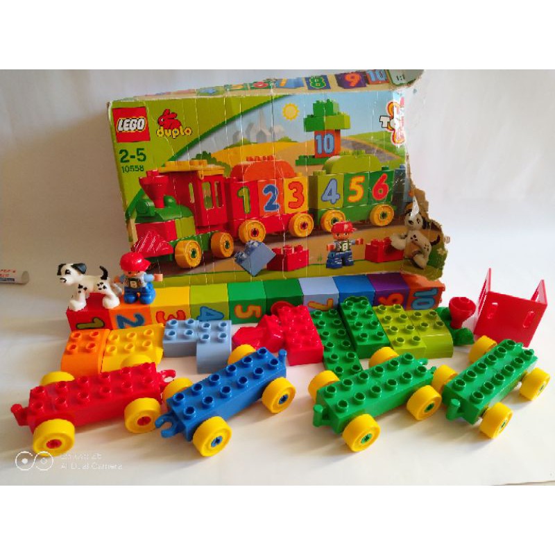 lego duplo number train