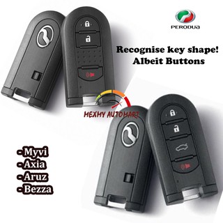 [NEW] KAKTUS Perodua Chrome Reflection TPU Car Key Cover 