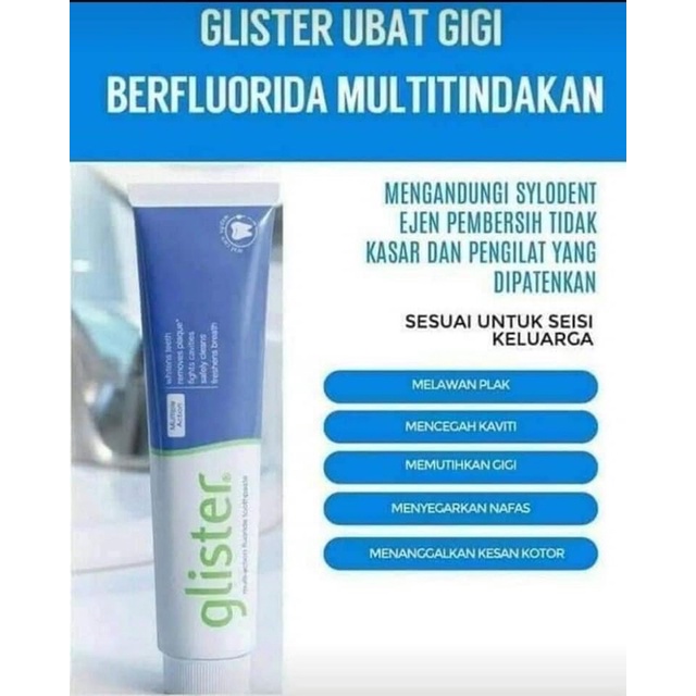 Ubat gigi glister Amway  Shopee Malaysia