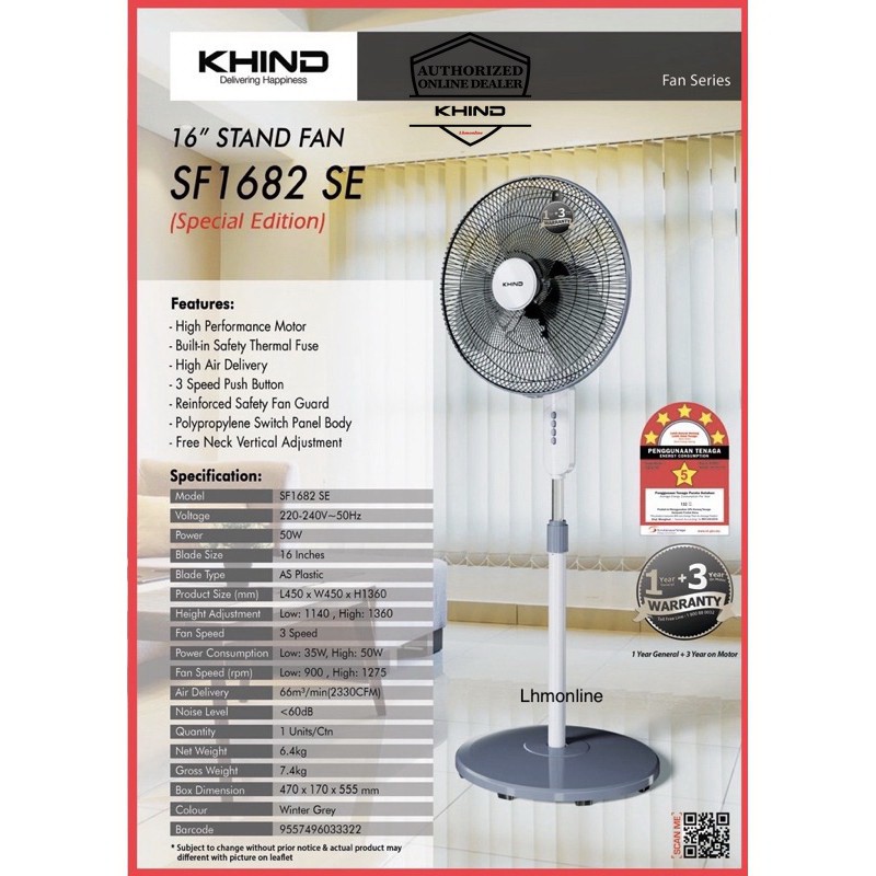 Buy Khind Mistral Vtex Toshiba Midea Dawa Table 2 In 1 Stand Fan 16 Mf 16fs10n Sf16se Kipas Angin Seetracker Malaysia