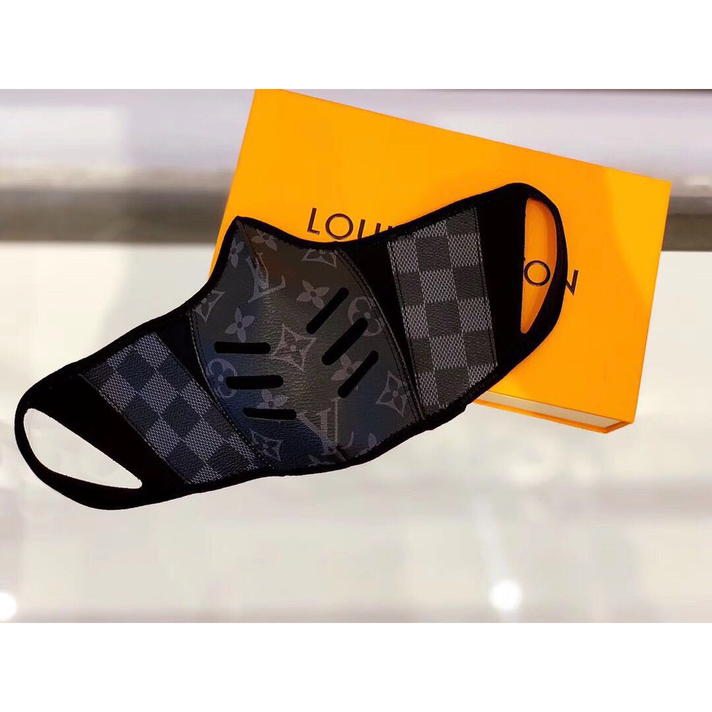 New Louis Vuitton LV men&#39;s women&#39;s luxury monogram mask | Shopee Malaysia