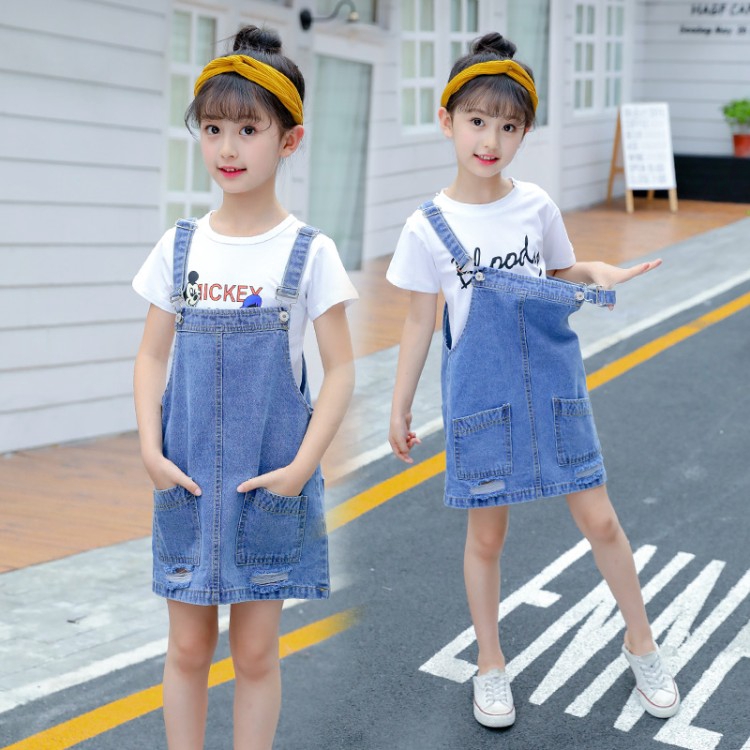 overall skirt for kids