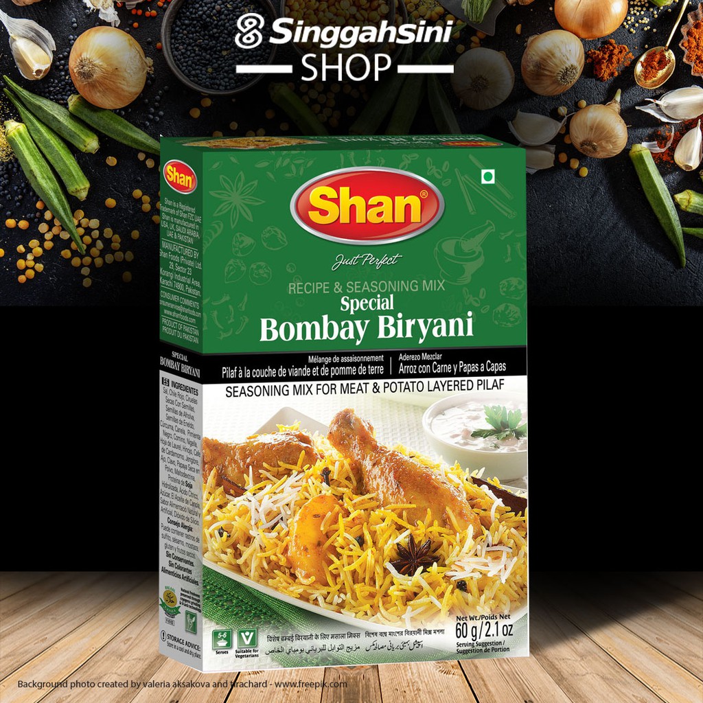 Shan Special Bombay Biryani 60g Shopee Malaysia