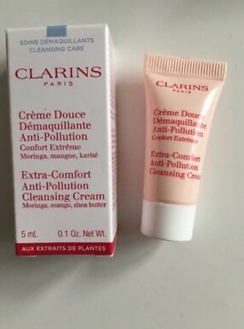 clarins extra comfort anti pollution cleansing cream