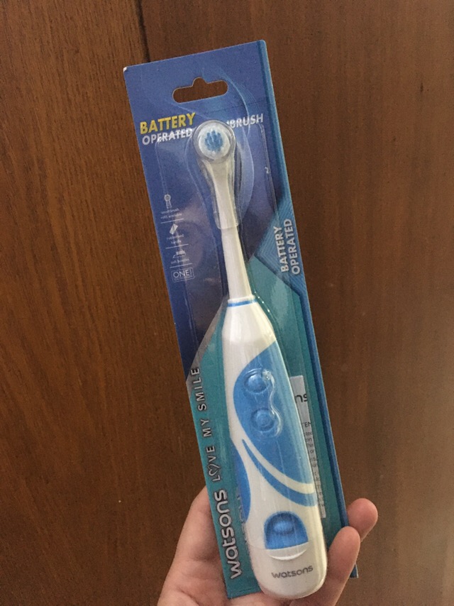 watsons battery operated toothbrush