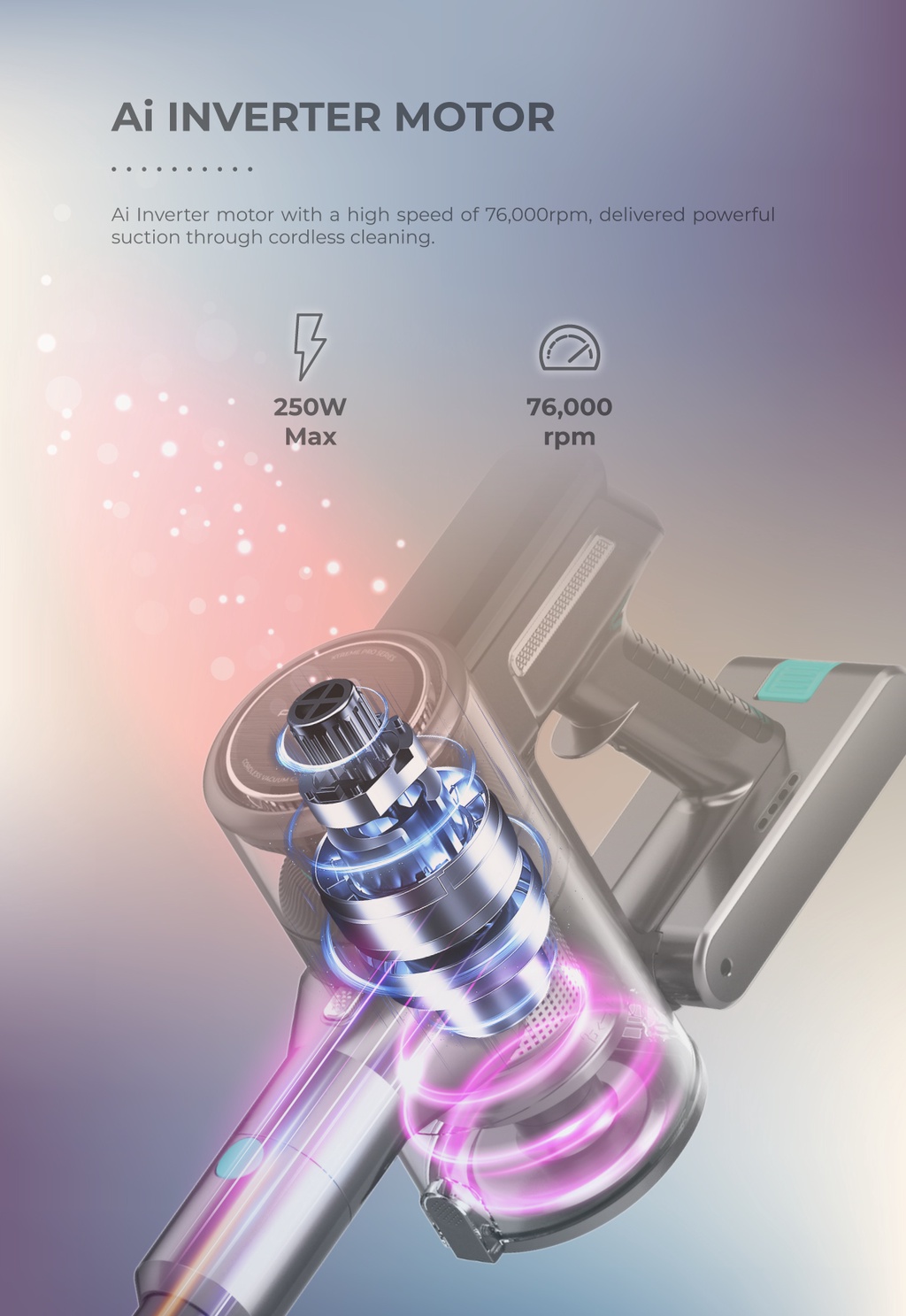 PerySmith Cordless Vacuum Cleaner Xtreme Pro Series XP6 Shopee Malaysia