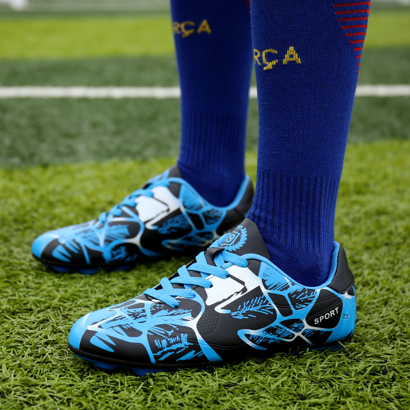 Active Gym Plus Size 31-45 Kasut Sukan Sepatu Bola Sepak Lelaki Kids Soccer/Football Shoes futsal ka Fitness - Image 2