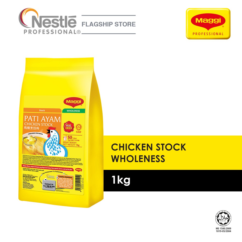 MAGGI Chicken Stock Wholeness 1kg Shopee Malaysia