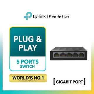 TP-Link 5 Gigabit Ports 10/100/1000Mbps Desktop Ethernet Lan Switch LS1005G