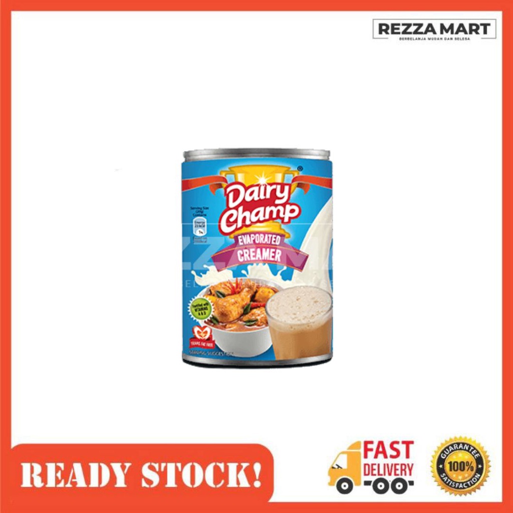 DAIRY CHAMP EVAPORATED CREAMER 390G Shopee Malaysia