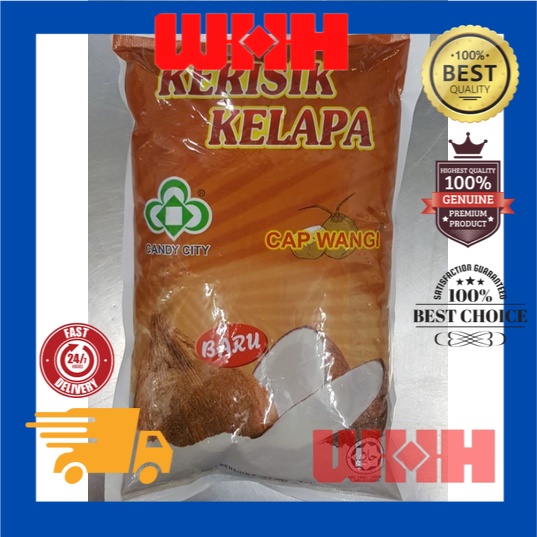CANDY CITY KERISIK KELAPA 500G/1KG (CAP WANGI)