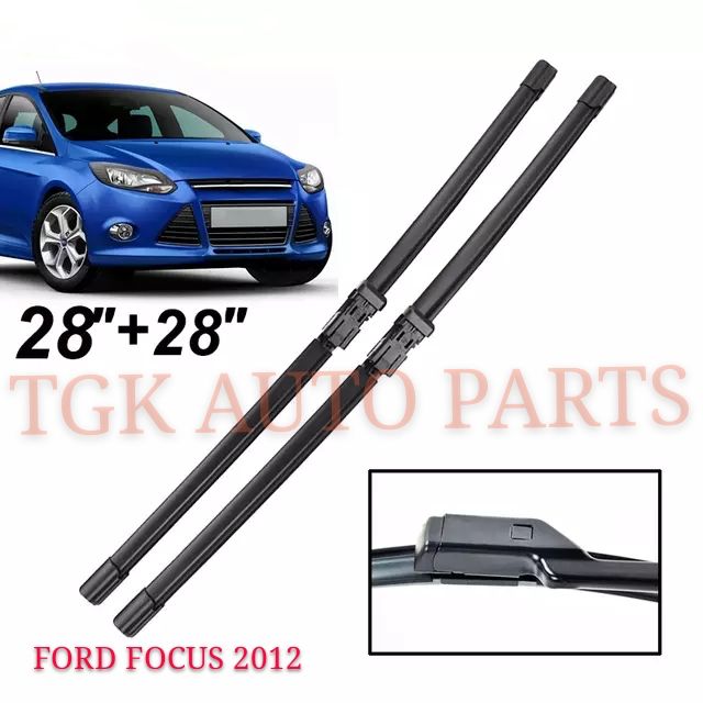 ford focus windscreen wipers size