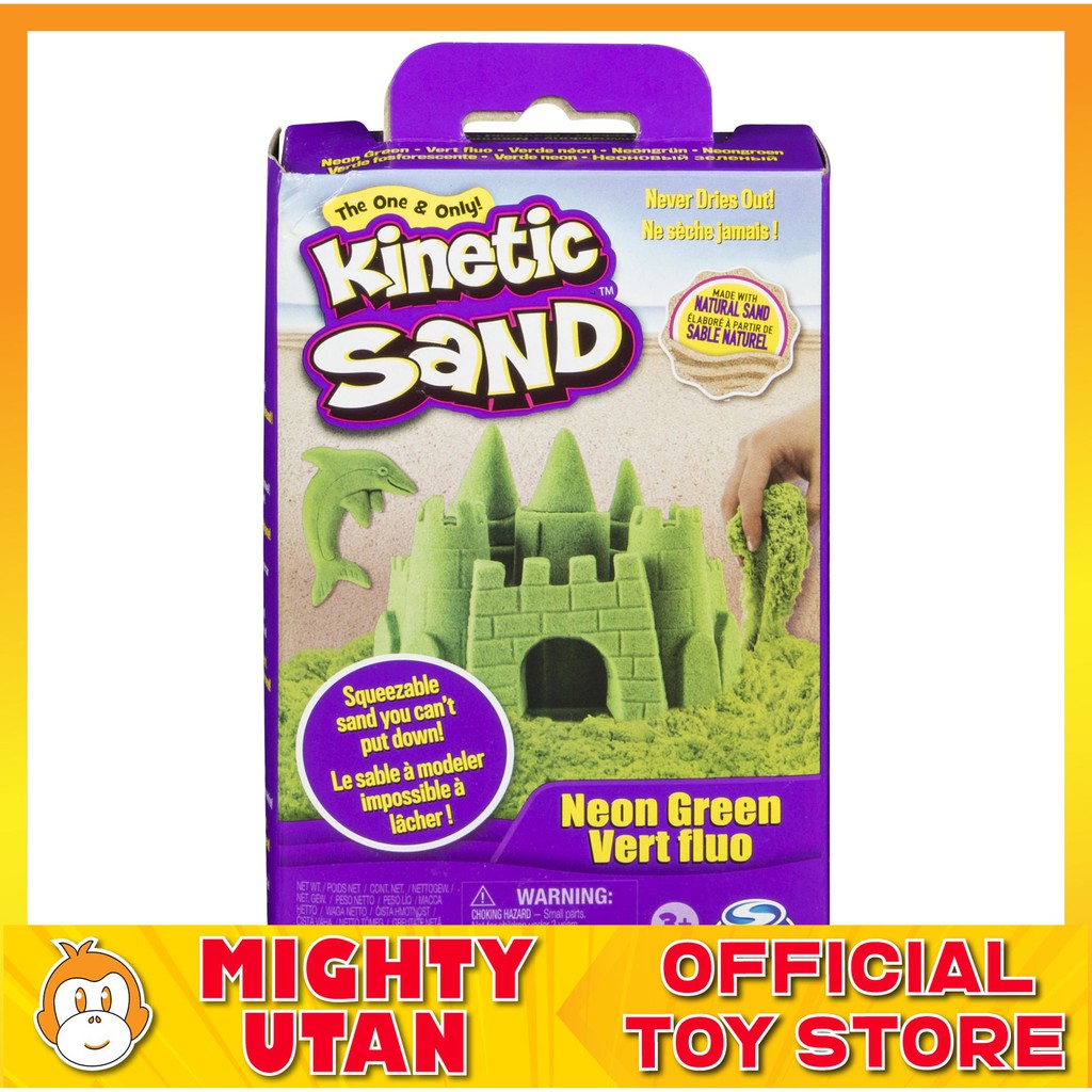 kinetic sand neon