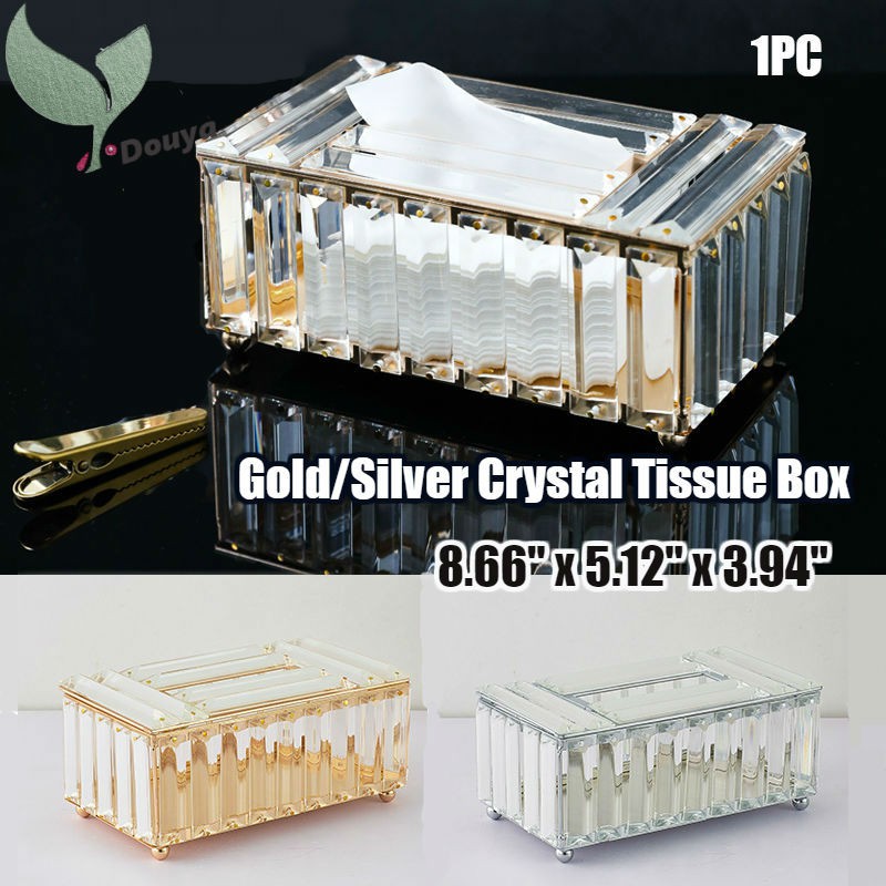 mirrored kleenex box