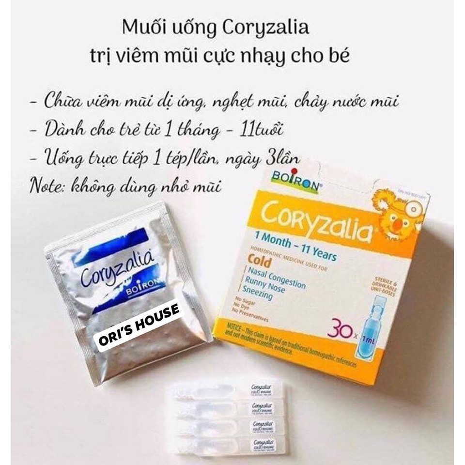 Salt For Babies From 1 Month 11 Years Old Boiron Coryzalia Coldcalm Canada Usa Shopee Malaysia