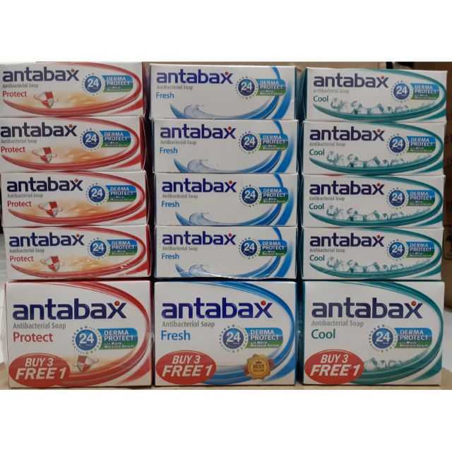 Antabax Antibacterial Soap (85g x 4) Shopee Malaysia