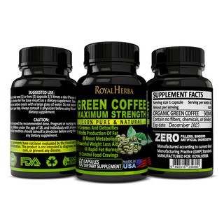 ORIGINAL Pure Green Coffee Bean Maximum Strength Weight 