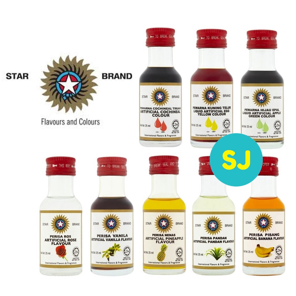 Star Brand  Artificial Colour Flavour 25ml Star Brand  