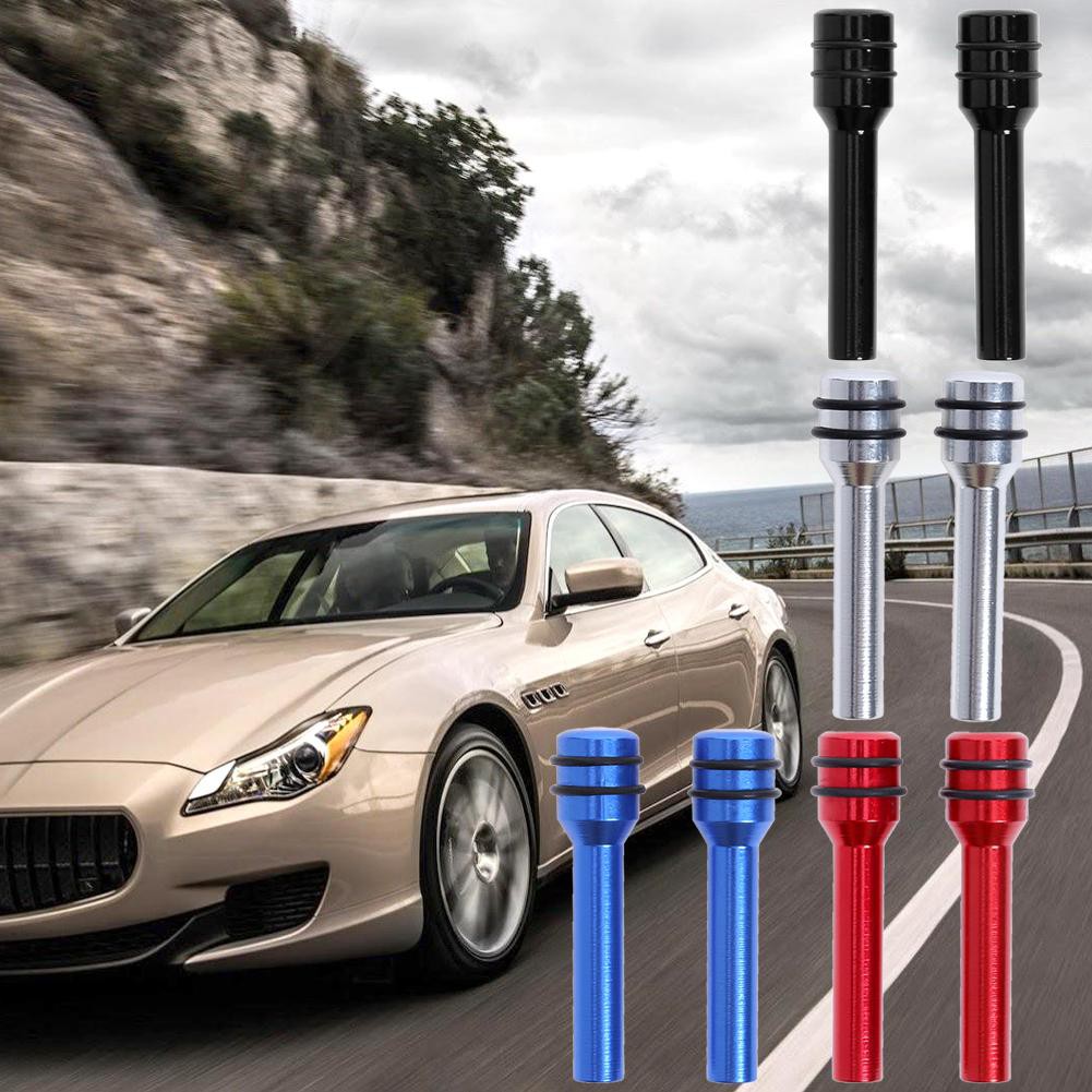 2pcs Universal Aluminum Interior Door Lock Knob Pins For Car Truck