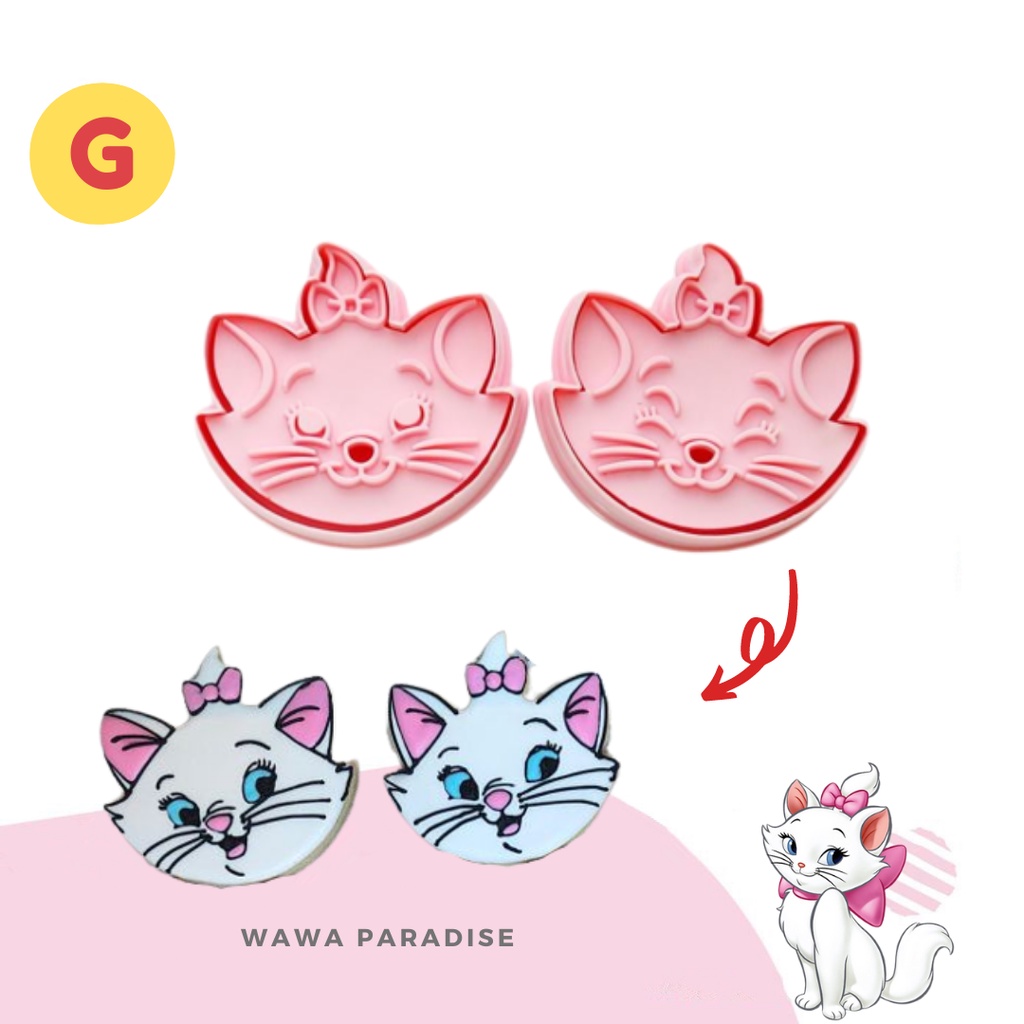 BT0152 MARIE CAT COOKIES CUTTER MOLD COOKIES BISCUIT MOULD ACUAN BISKUT |  Shopee Malaysia