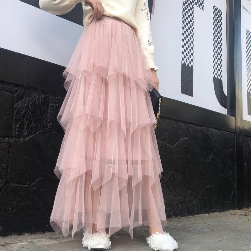 tulle skirt casual