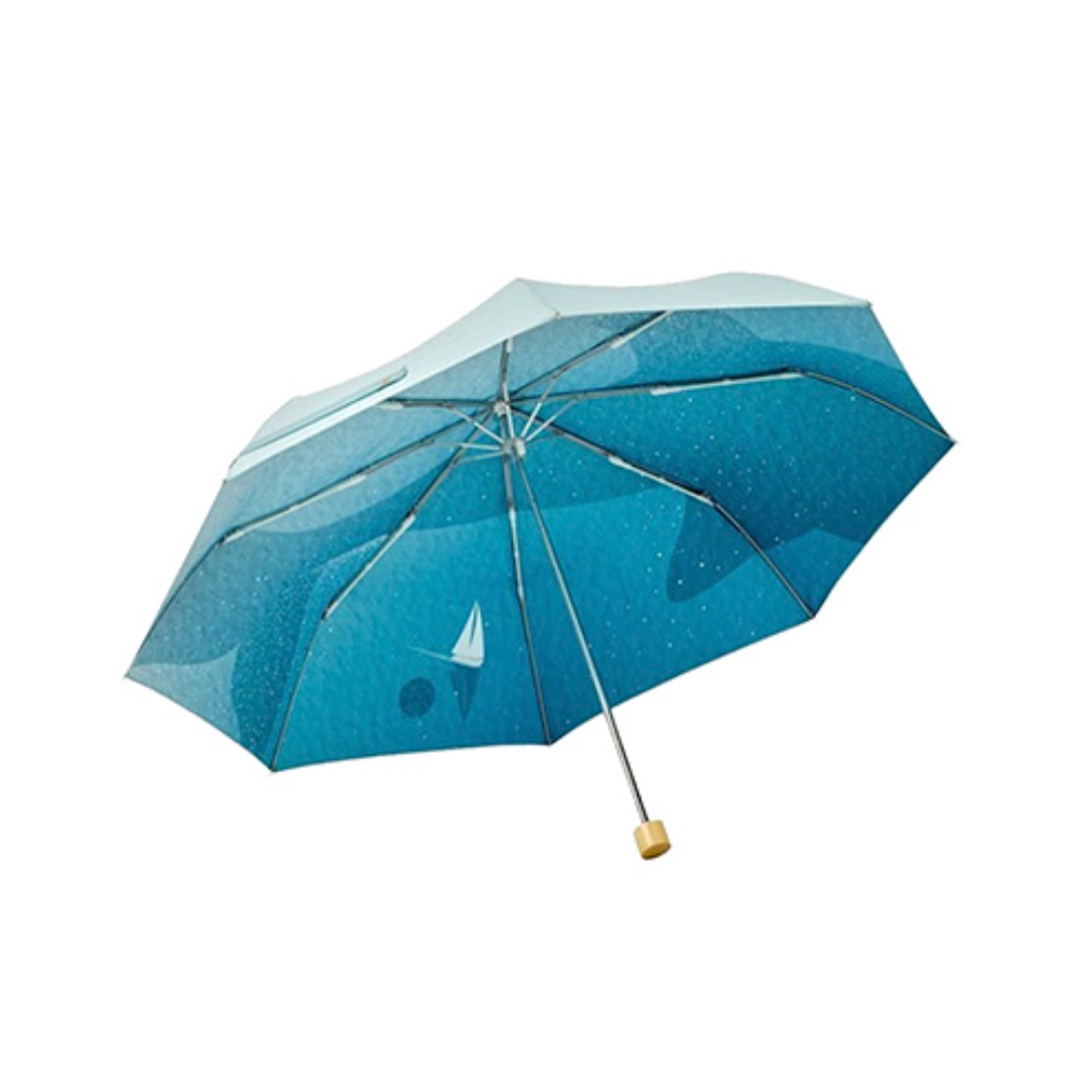 Starbucks Korea 22 Summer Foldable Dolphin Umbrella Shopee Malaysia