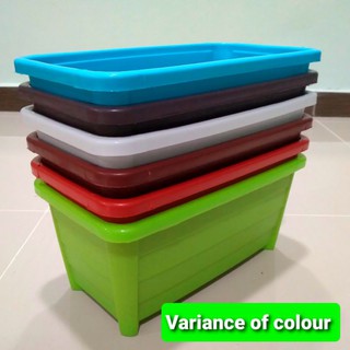 1PCPasu bunga  segi empat Rectangular  flower pot  Shopee 