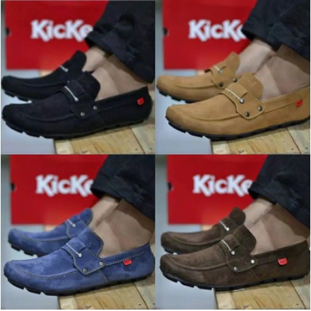 kickers slip on