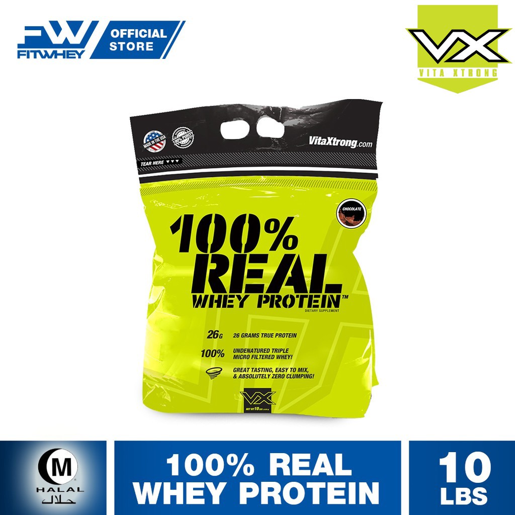 Buy Free Gift 100 Real Whey Protein 10lb 4 5kg Free Gift Vitaxtrong Usa Improved Taste Seetracker Malaysia