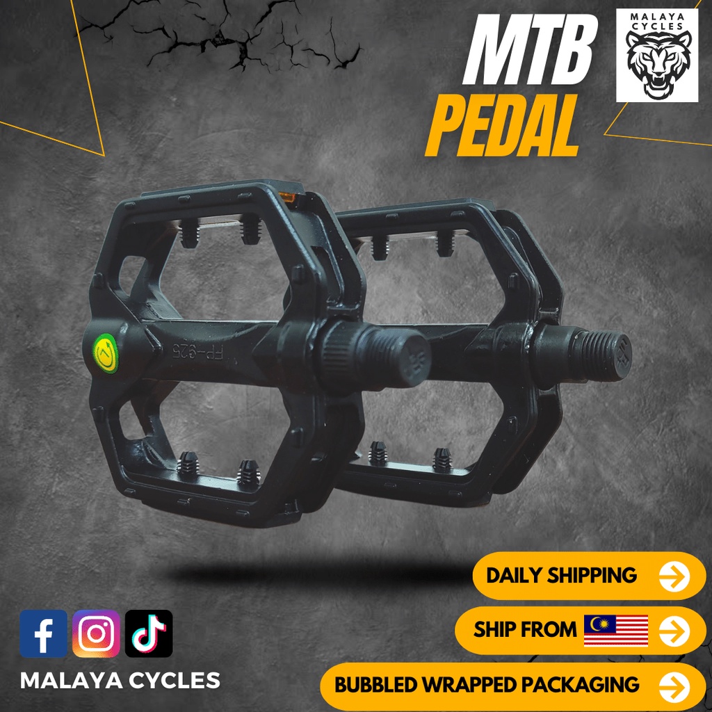 Foldable pedal lipat pedal Basikal Pedal MTB RB Alloy Aluminium Plastic