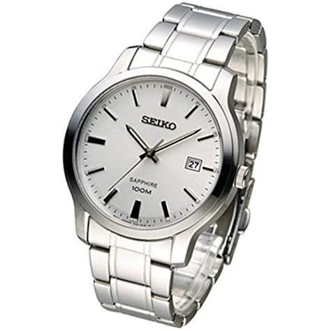 Seiko Neo Classic Sapphire Glass Stainless Steel Quartz Watch SGEH39P1 |  Shopee Malaysia