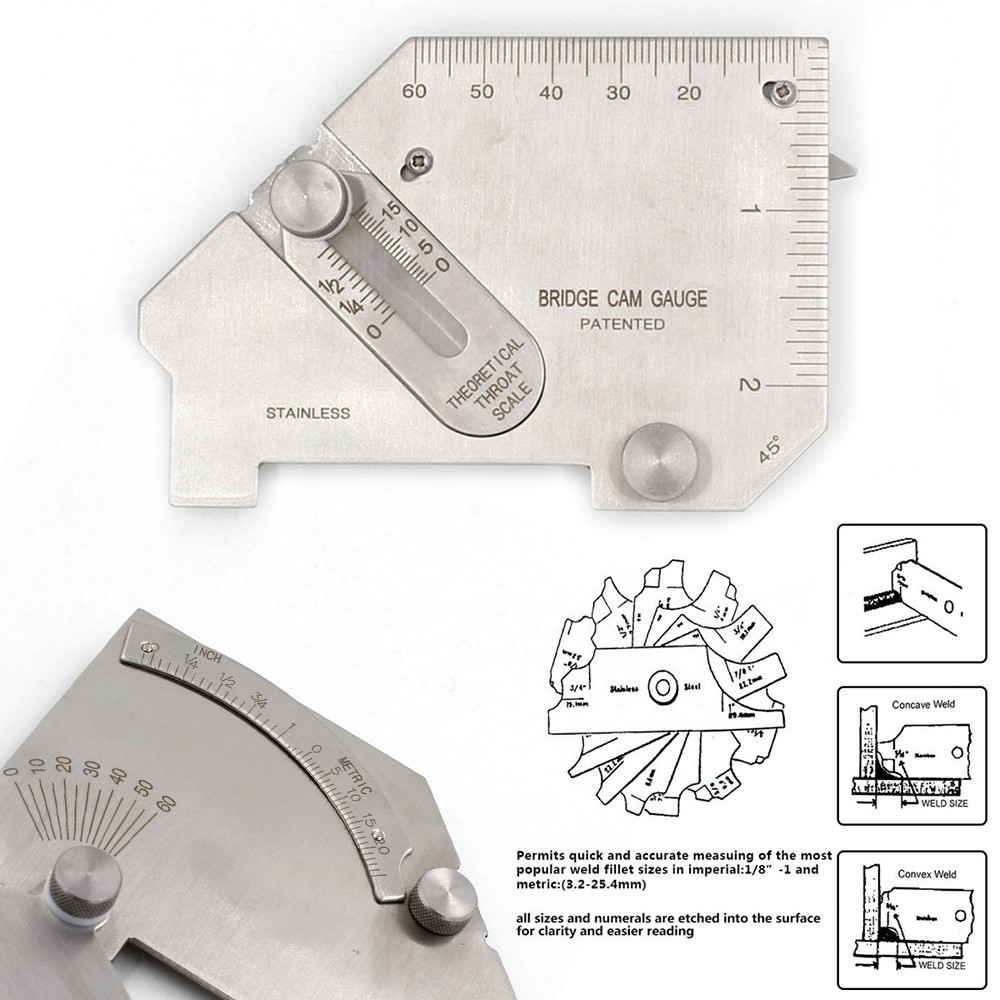 Bridge Cam Gauge Welding Gauge Gage C50 Test Ulnar For Welder Inspection Mnkg Shopee Malaysia