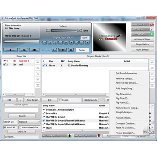 JUST KARAOKE SOFTWARE FULL VERSION + CODEC SOFTWARE WITH SERIAL NO ...