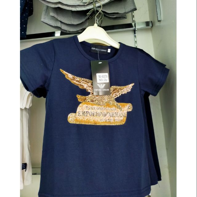 armani t shirt kids