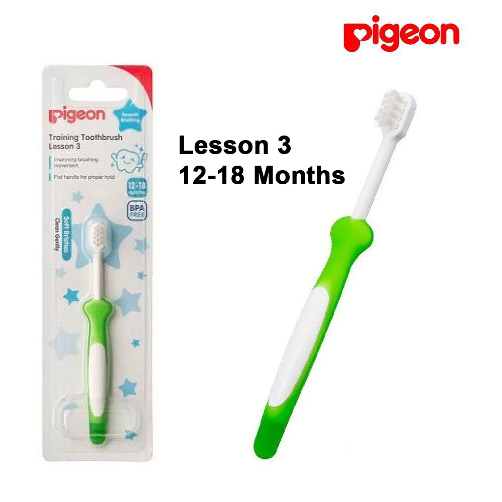 pigeon toothbrush lesson 4