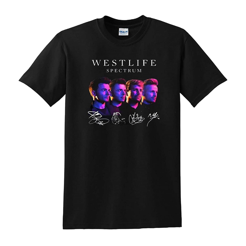 Westlife Women's Tops t-Shirts M015 Singer (Front Printed) tees