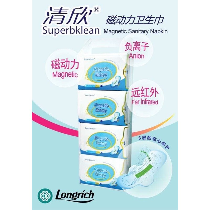 [READY STOCK] Longrich nSuperbkelan Sanitary Napkin (Day Use