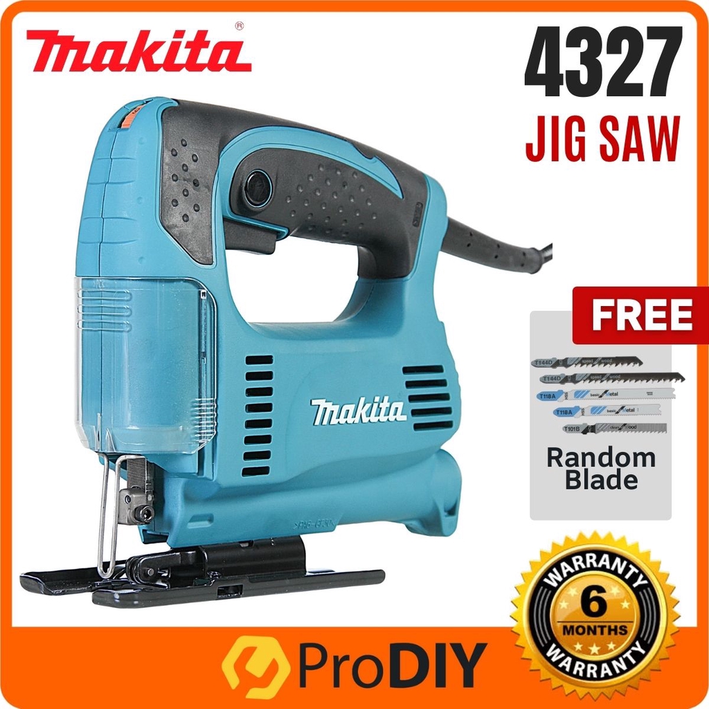 MAKITA 4327 Jig Saw 450W FOC 5pcs Jigsaw Blade | PGMall